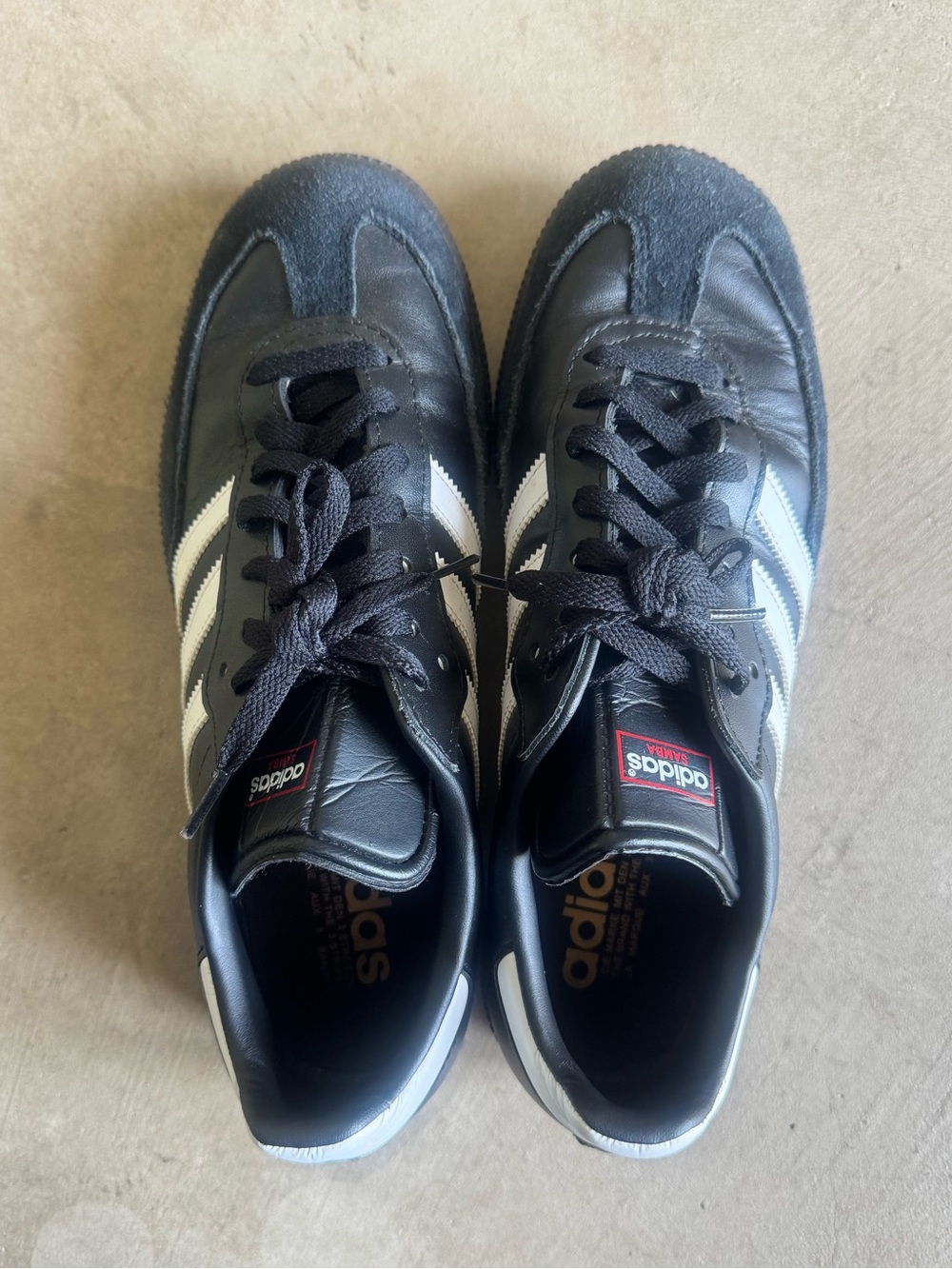 adidas Black and White Men’s 9 copy*